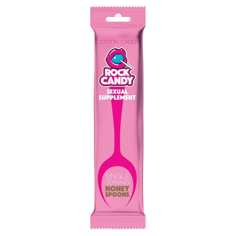USA Only - Rock Candy Honey Spoons Womens Sexual Supplement Display of 24