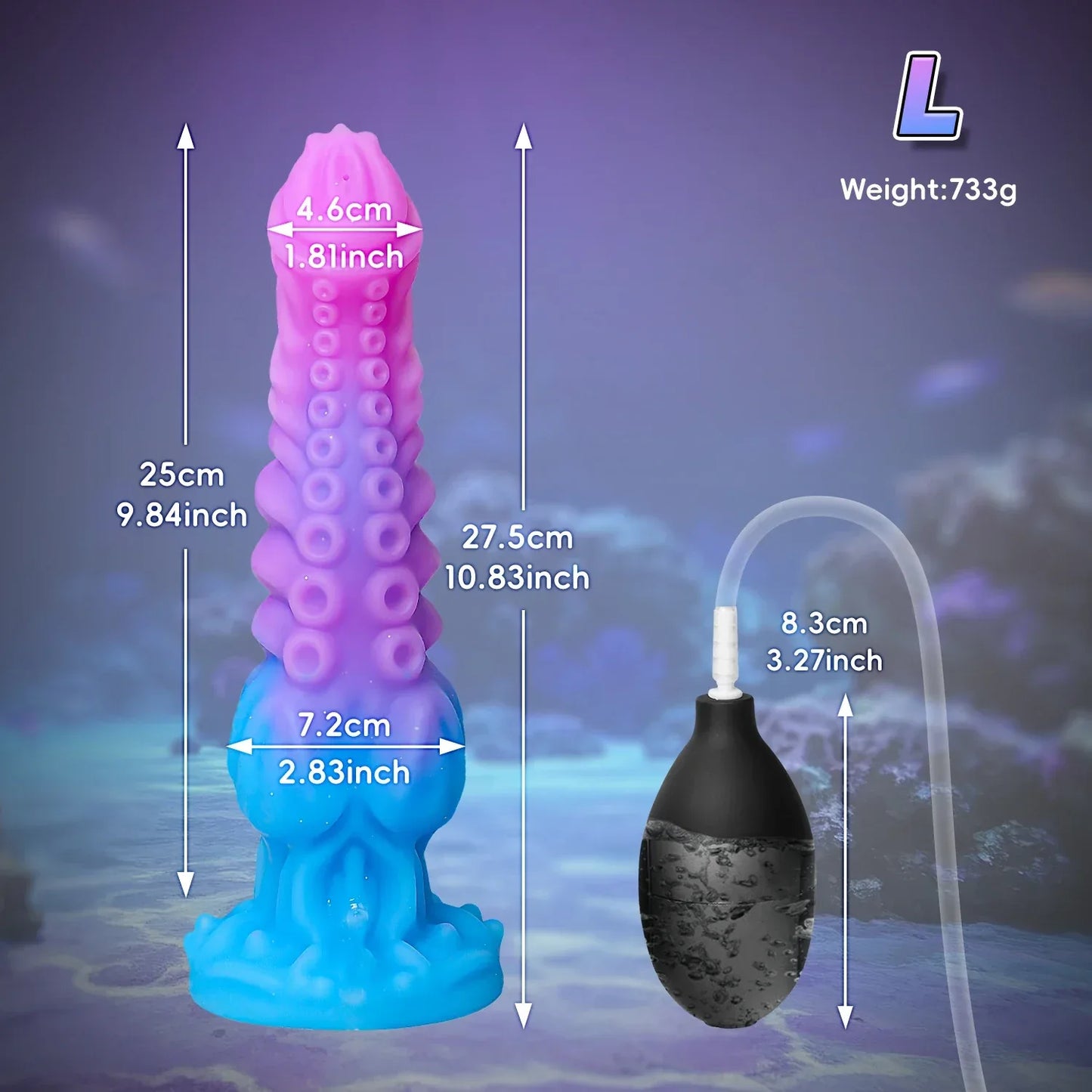 Canine Squirting Dildo – Liquid Silicone - Puppy's Aesthetics