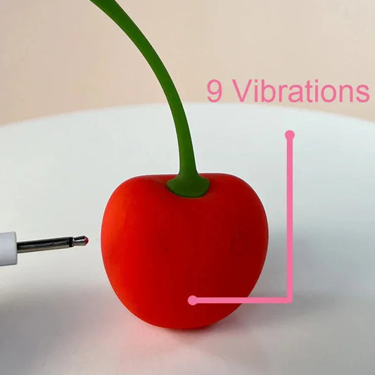 Cherry Love Bullet Egg – 9 Vibrations - Puppy's Aesthetics