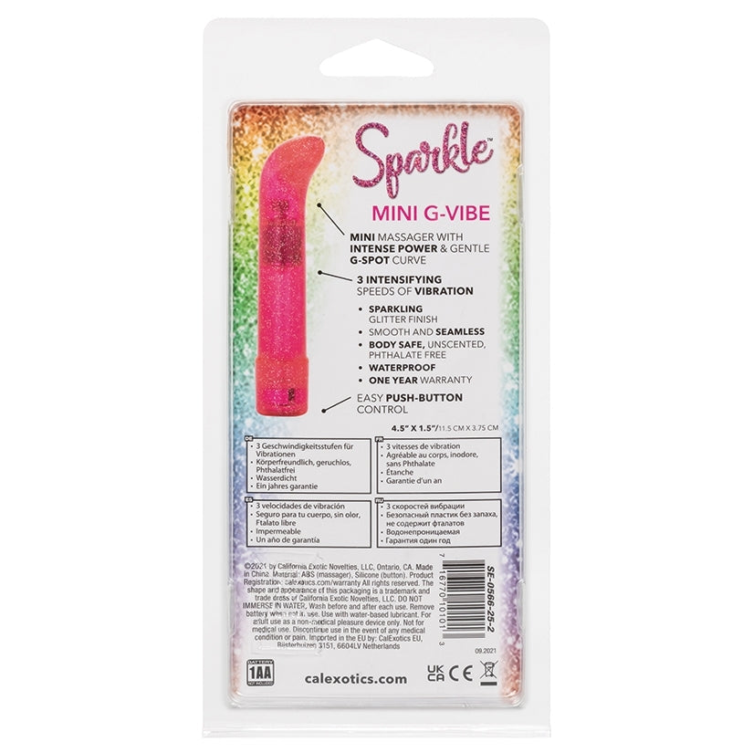 Sparkle Mini G-Vibe-Pink