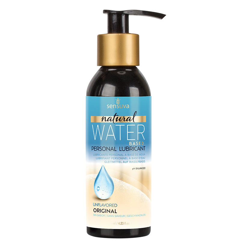 USA Only - Sensuva Natural Water Based Personal Lubricant 4oz