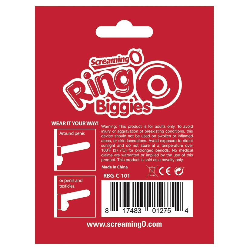 Screaming O RingO Biggies-Clear