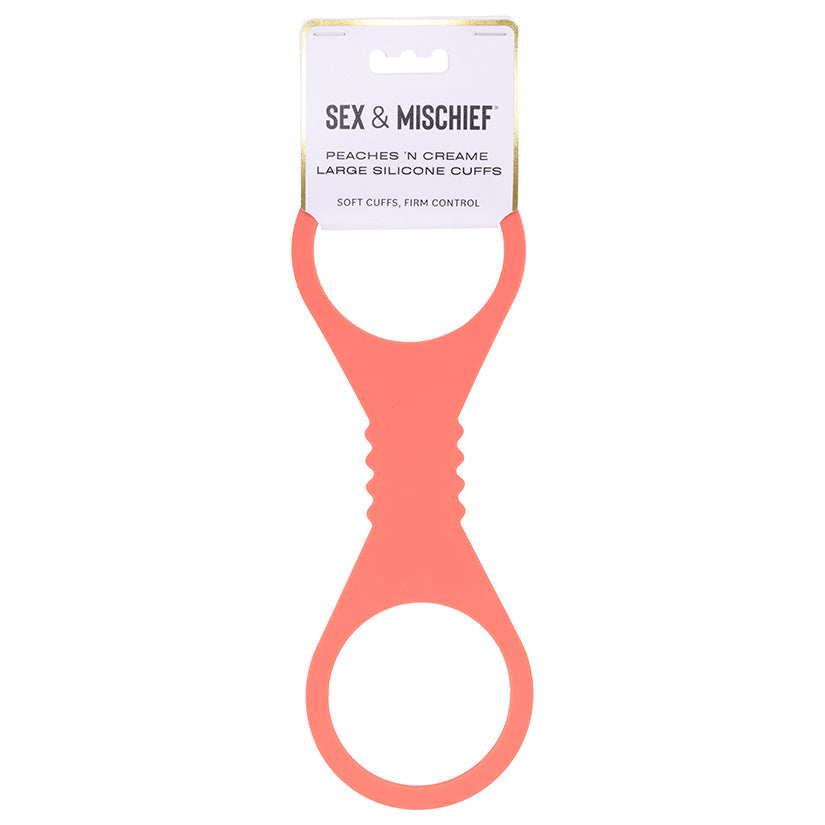 USA Only - Peaches 'n CreaMe Silicone Cuffs-Lg