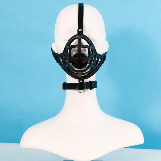 Leather Muzzle Mask - Puppy's Aesthetics
