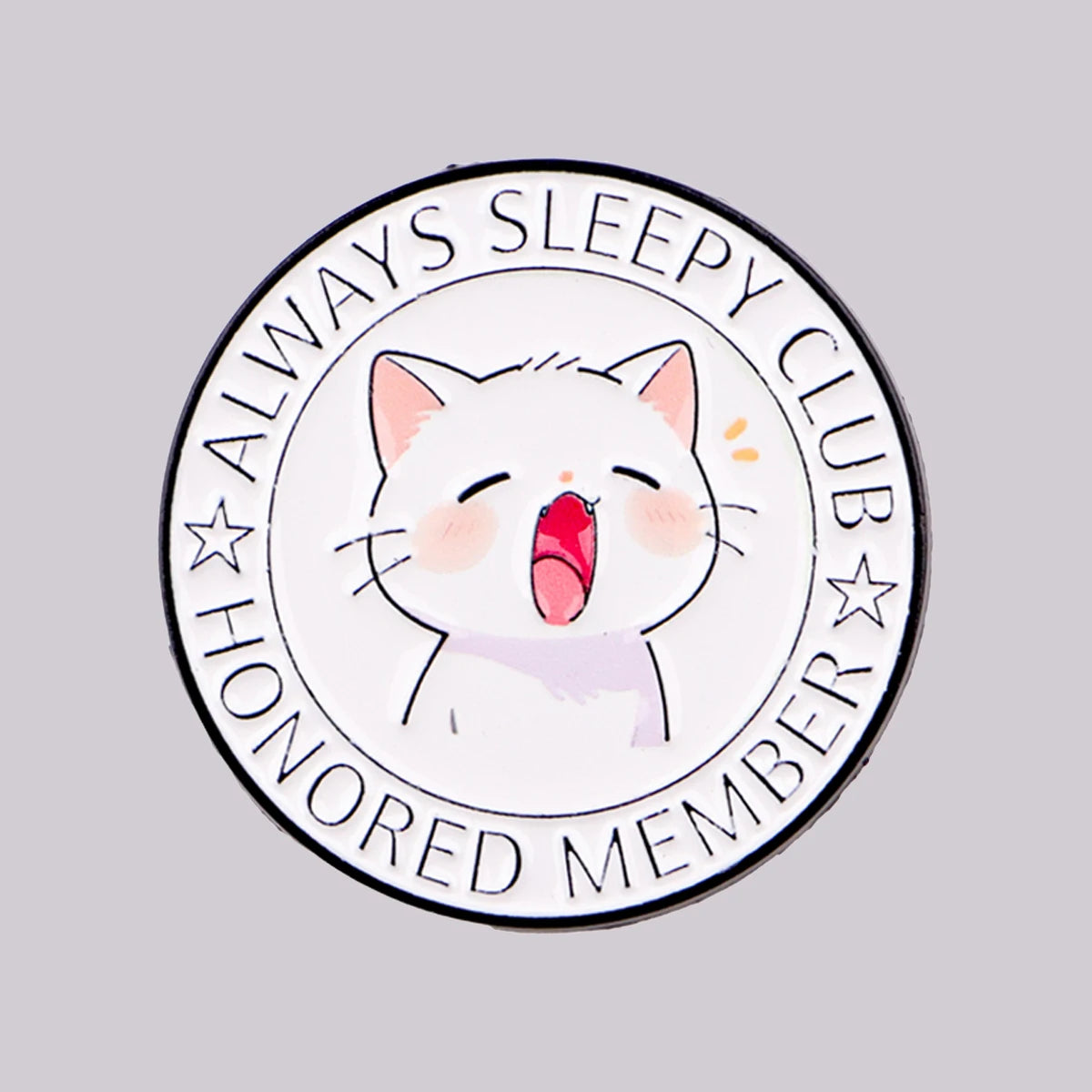 Always Sleepy Club Enamel Pin