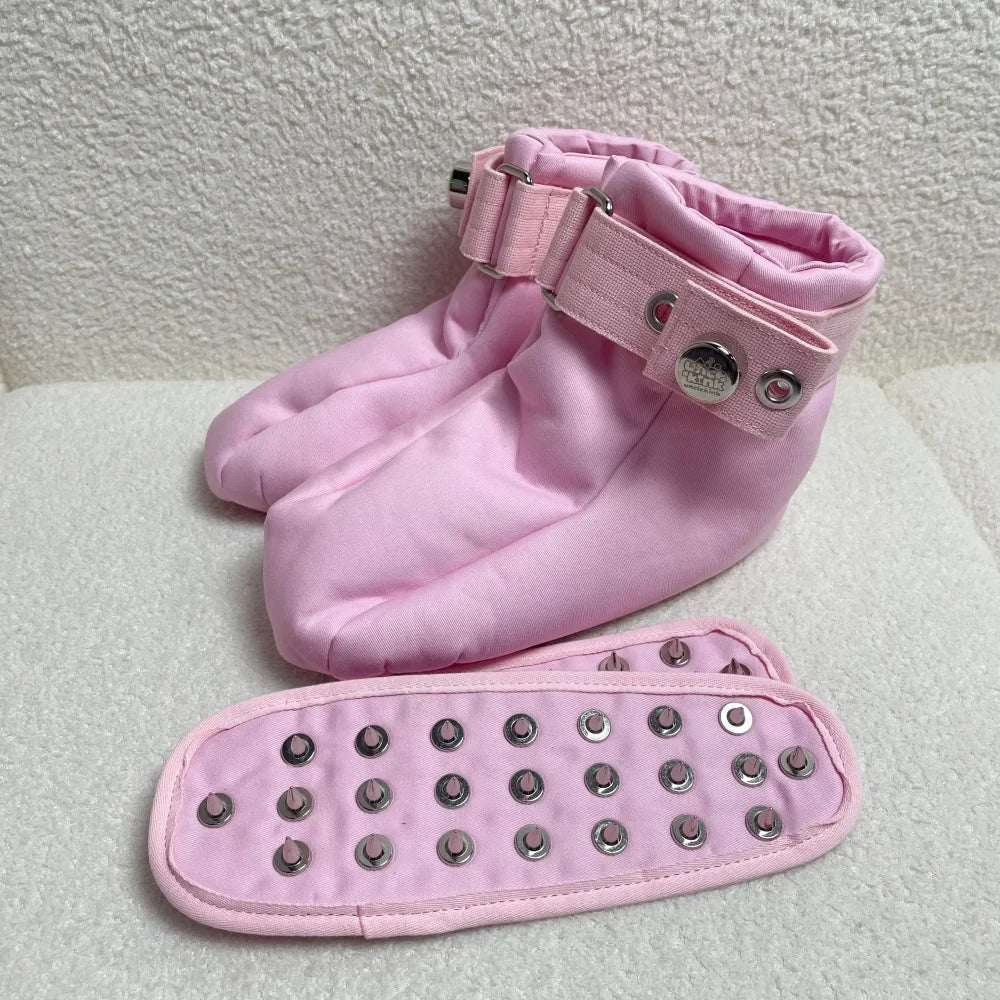 Pretty Please Locking Restraint Booties (Large)
