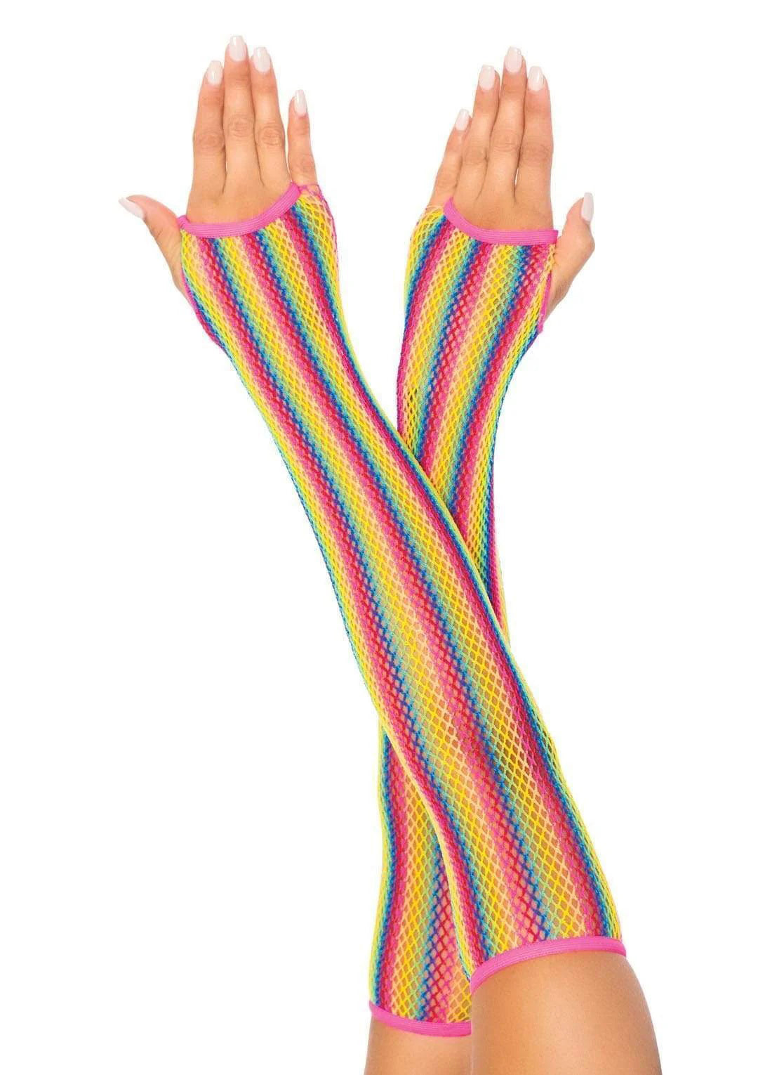 USA Only - Rainbow Daydream Arm Warmers (One Size)
