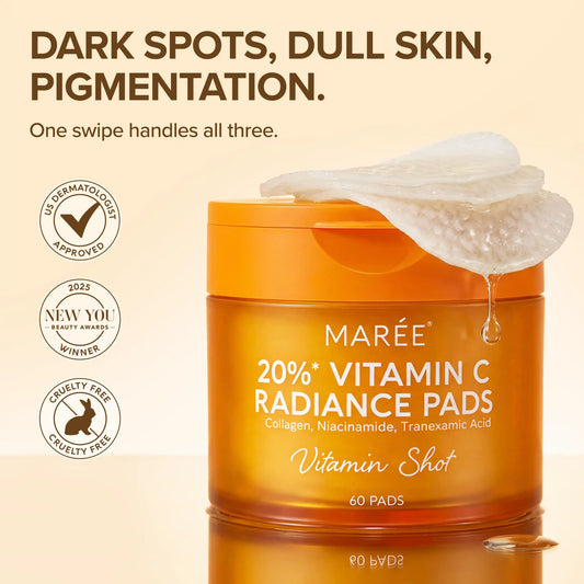Marée® Vitamin C Radiance Pads