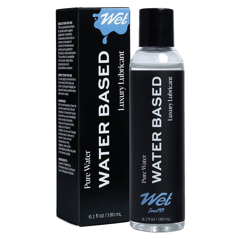 USA Only - Wet Waterbased Lubricant 6.1oz