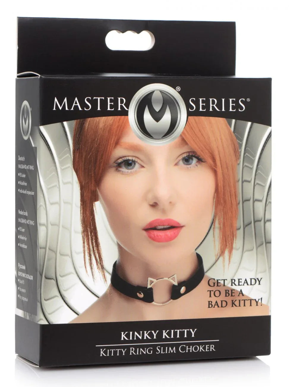 Kinky Kitty Ring Slim Collar - Puppy's Aesthetics