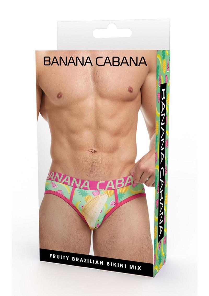 Fruity Brazilian Bikini Mix Tropical Print Men’s Brief