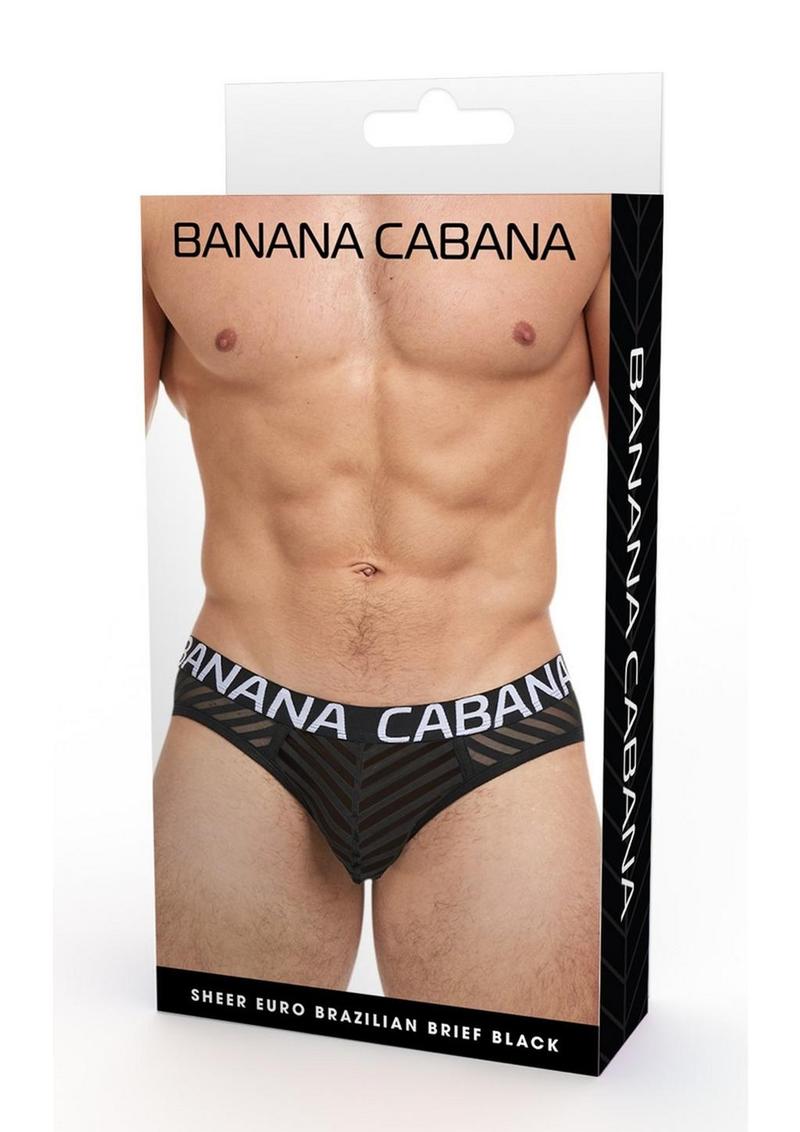Sheer Euro Brazilian Brief