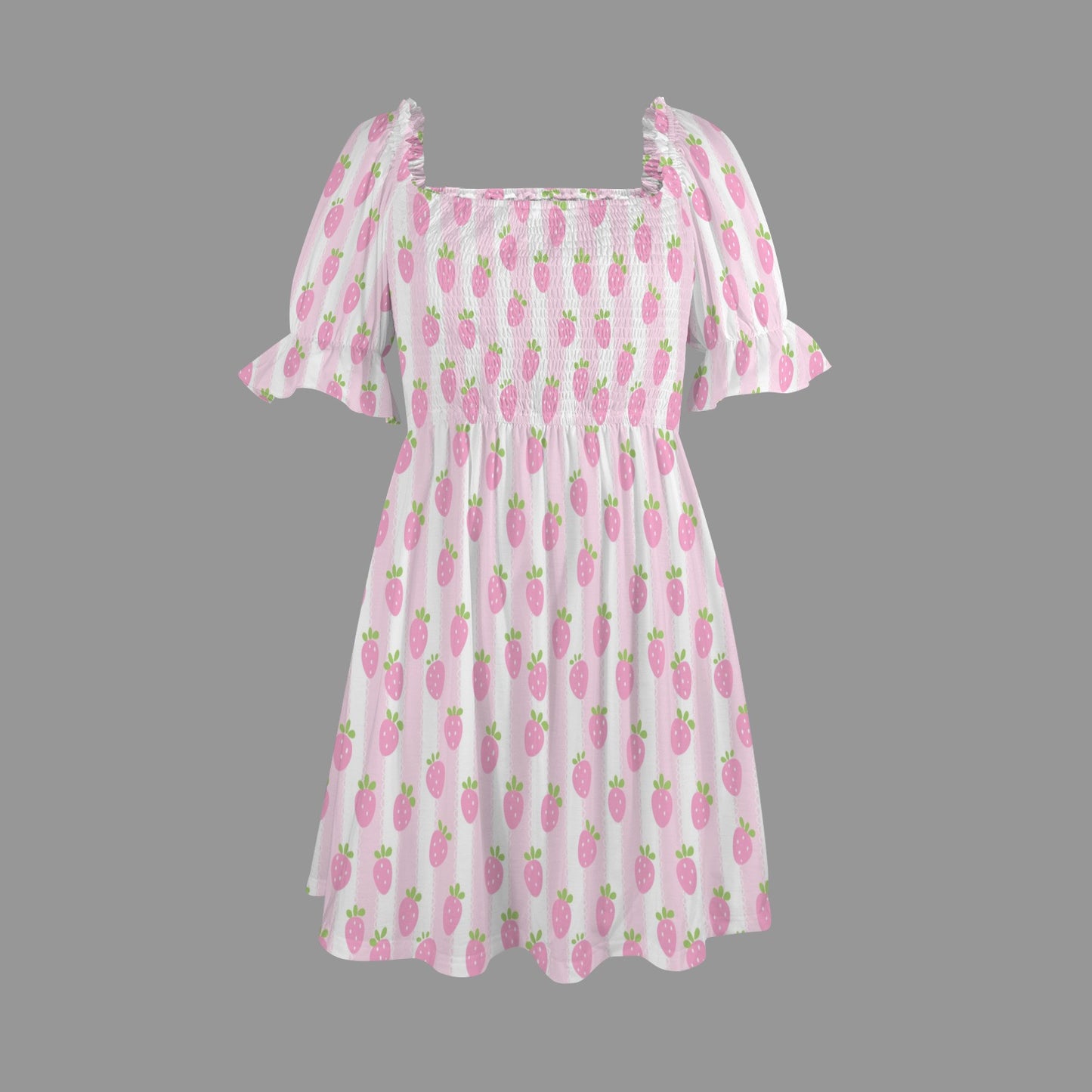 Pretty Strawberries Sweetheart Dress