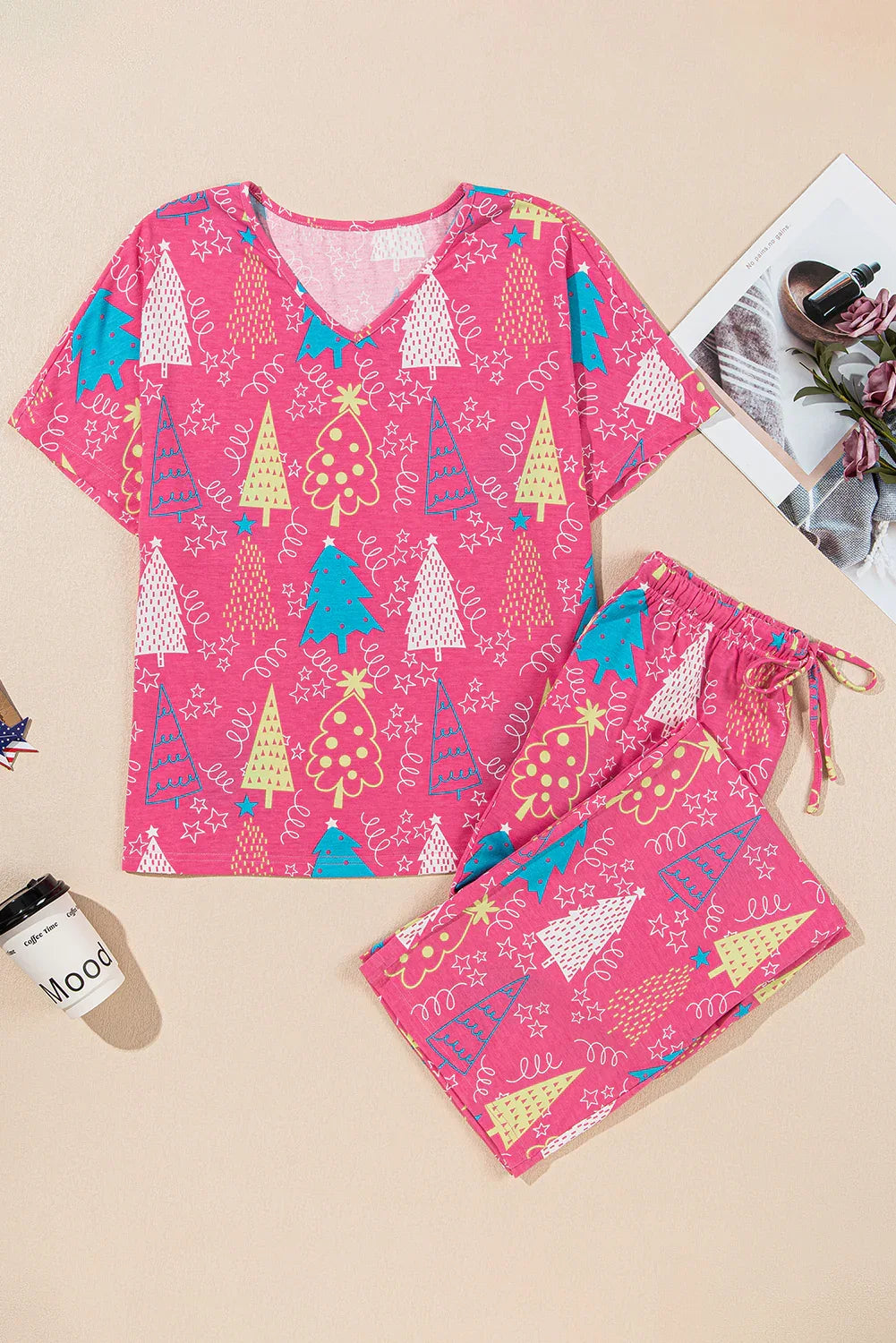 Rosey Tree Dreams Lounge Set - Puppy's Aesthetics