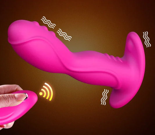 Blushy Babe Remote Control Panty Vibrator ā Rose Red or Purple - Puppy's Aesthetics