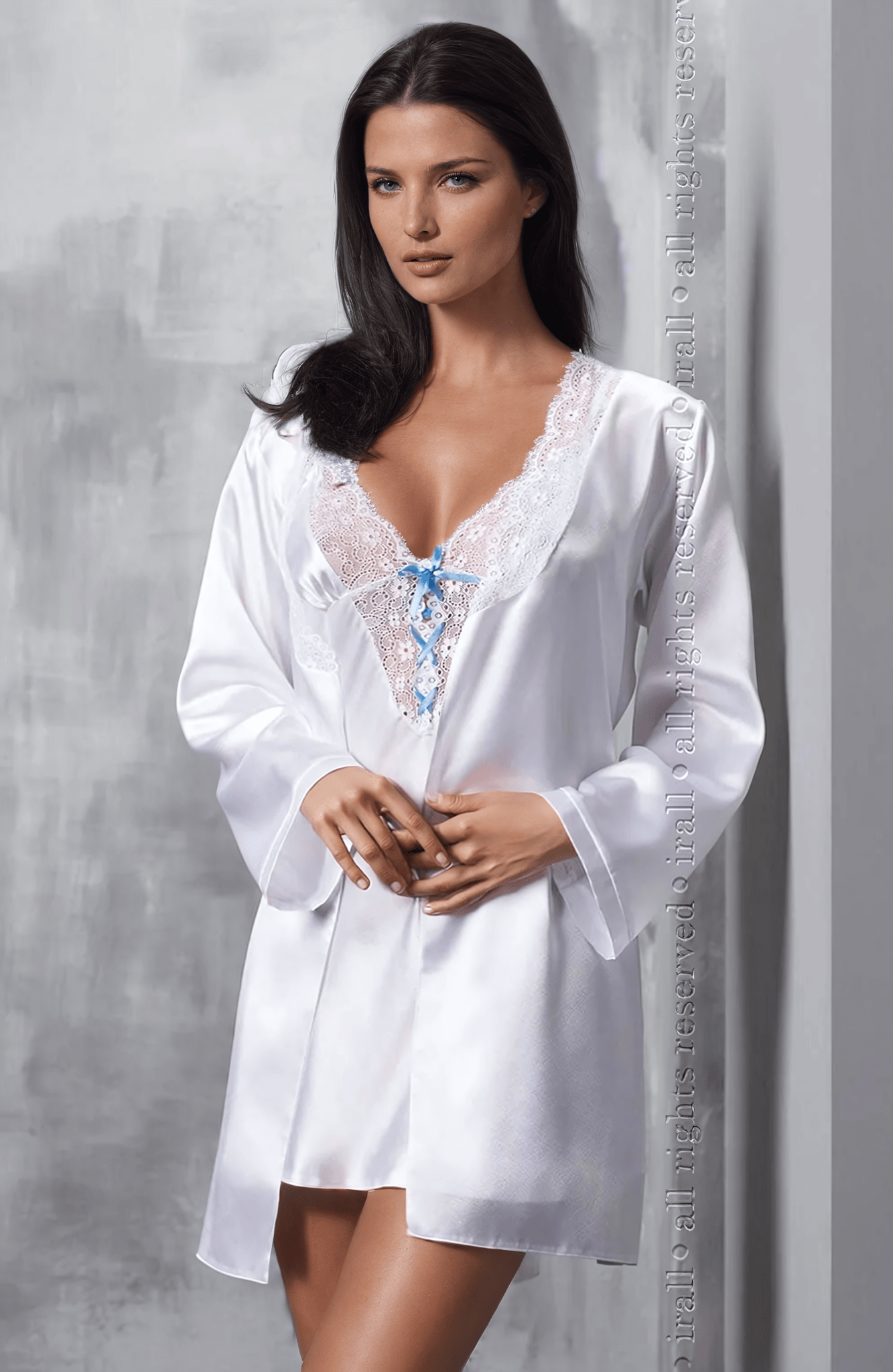 Elsa Dressing Gown (White)