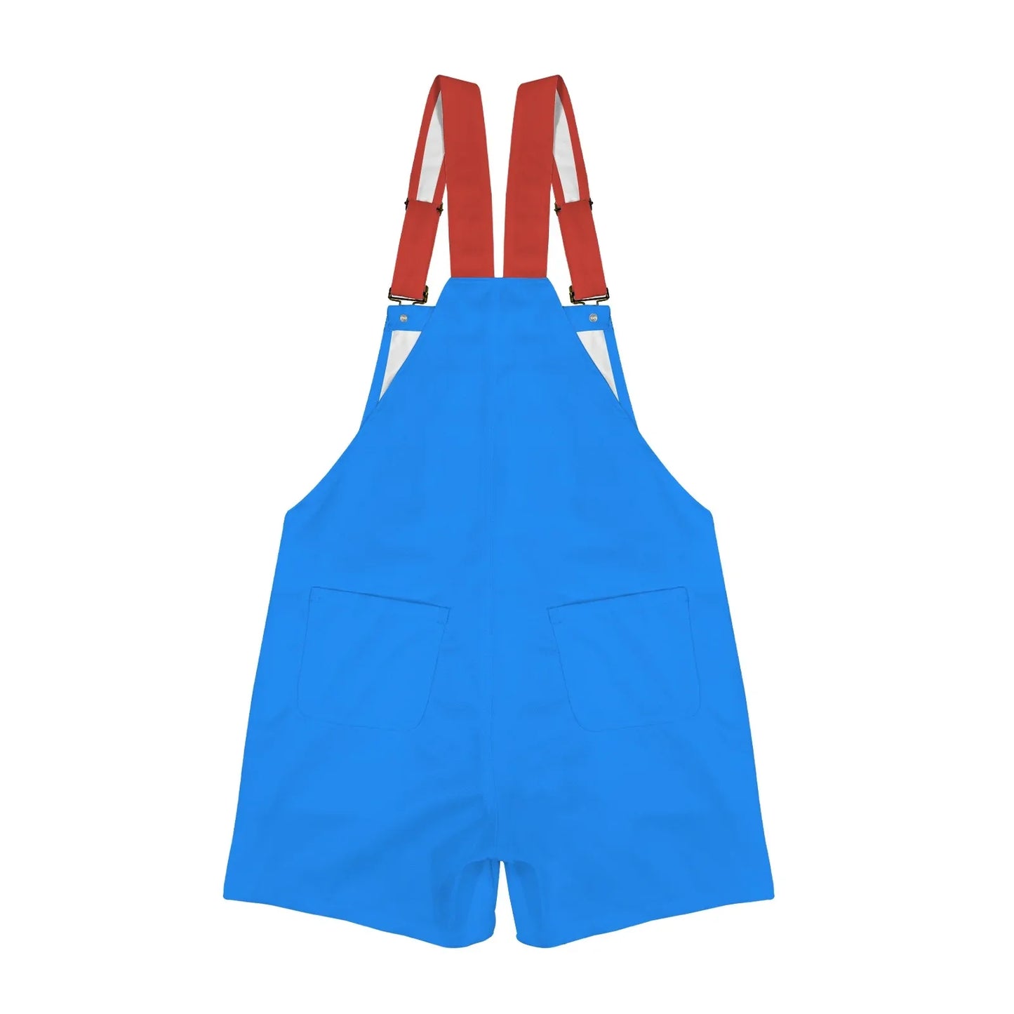 Classic Blue & Red Unisex Huggeralls - Puppy's Aesthetics