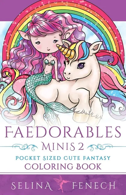 Faedorables Minis 2: Pocket Sized Fantasy Coloring Book