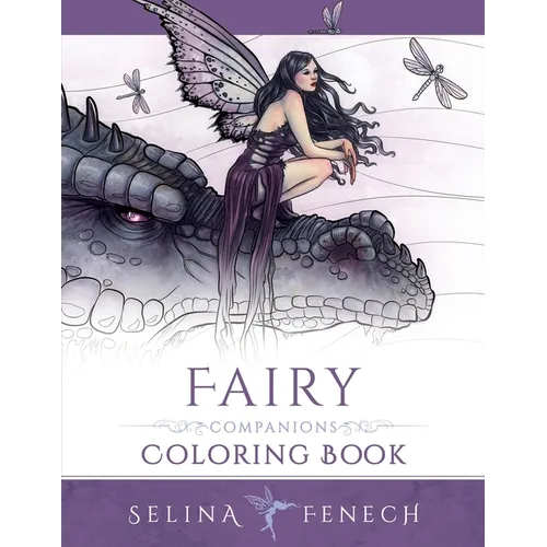 Fairy Companions Coloring Book: Fairy Romance & Dragons