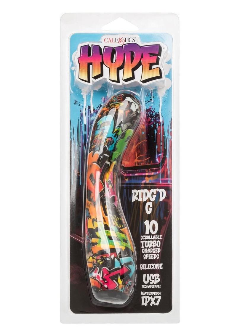 Hype Ridg'd Silicone USB Rechargeable Vibrator