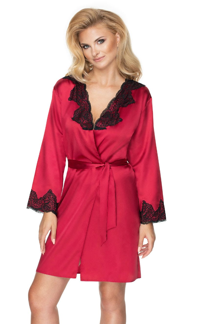 Juniper Dressing Gown (Burgundy)
