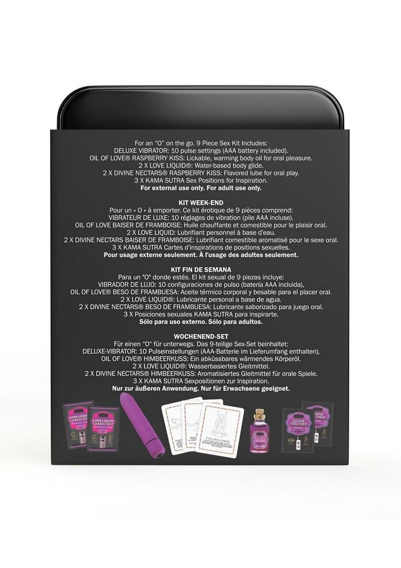Kama Sutra Weekender Raspberry Kiss Vibe Kit