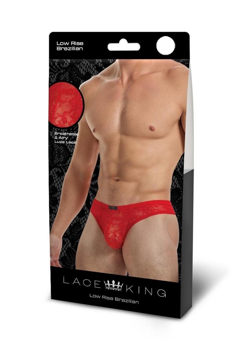 Low Rise Brazilian Lace Thong