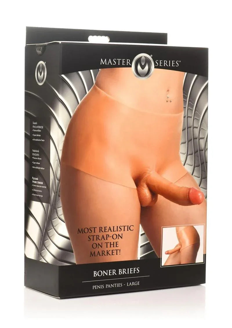 Boner Briefs Realistic Penis Posable Dildo - Puppy's Aesthetics