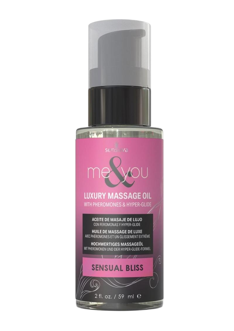 Sensual Bliss Pheromone Luxury Massage Oil