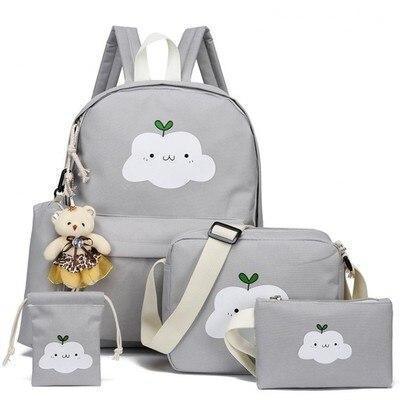 5pcs / Set Cloud Backpack - Puppy's Aesthetics