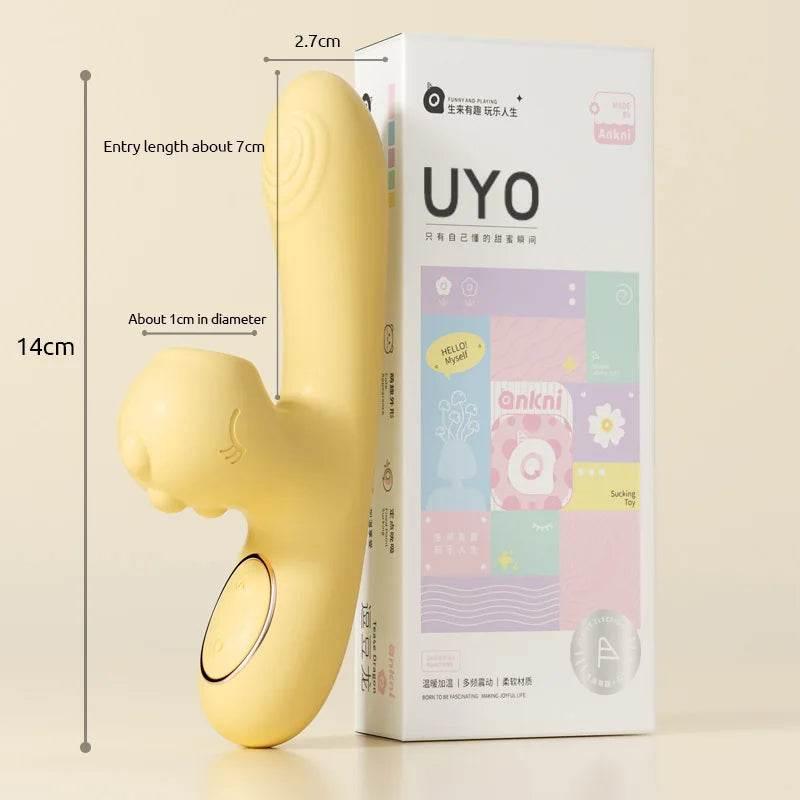 Kawaii Dino Sucking Mini Vibrator - Puppy's Aesthetics