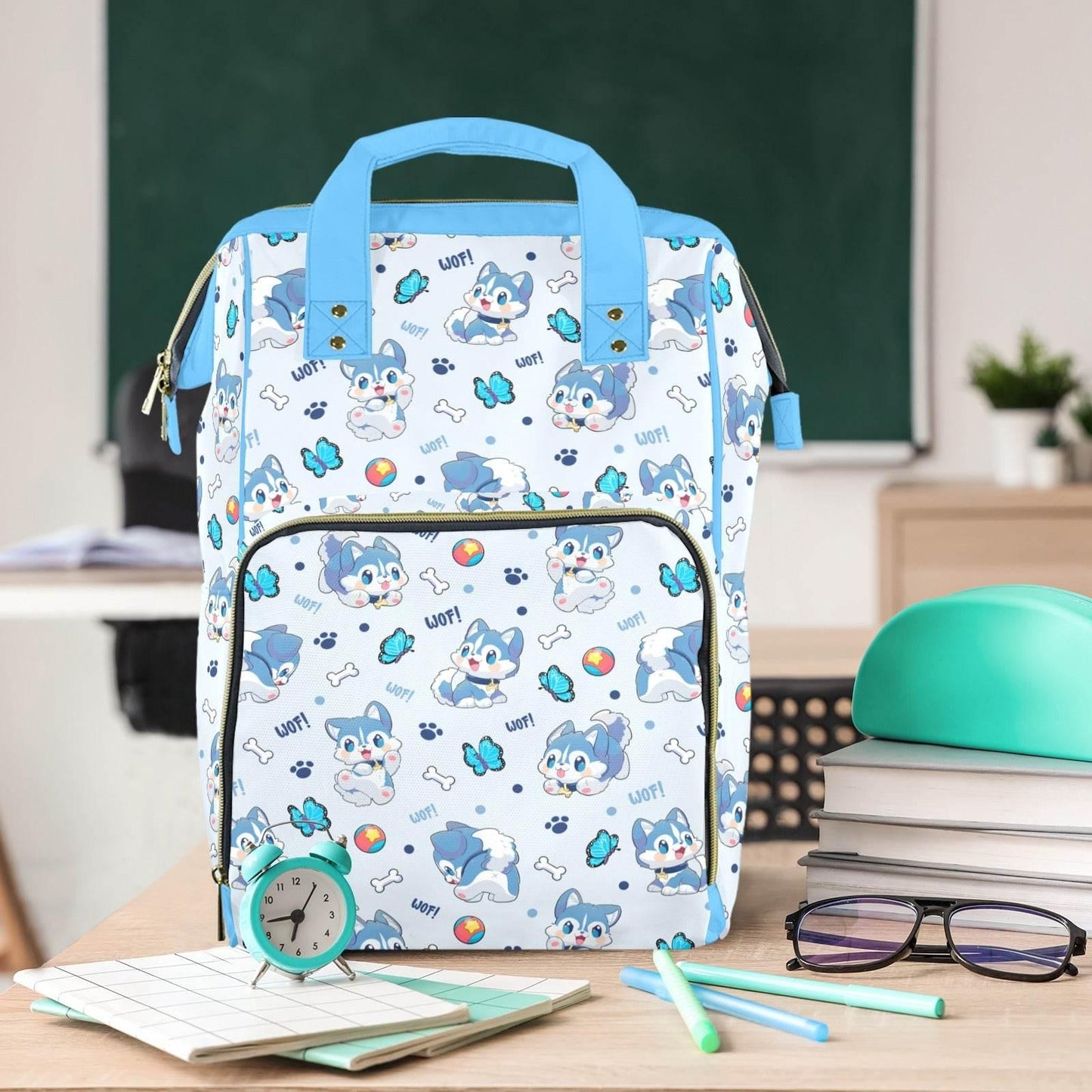 Lil Woof Large Diaper Bag - Puppy's Aesthetics