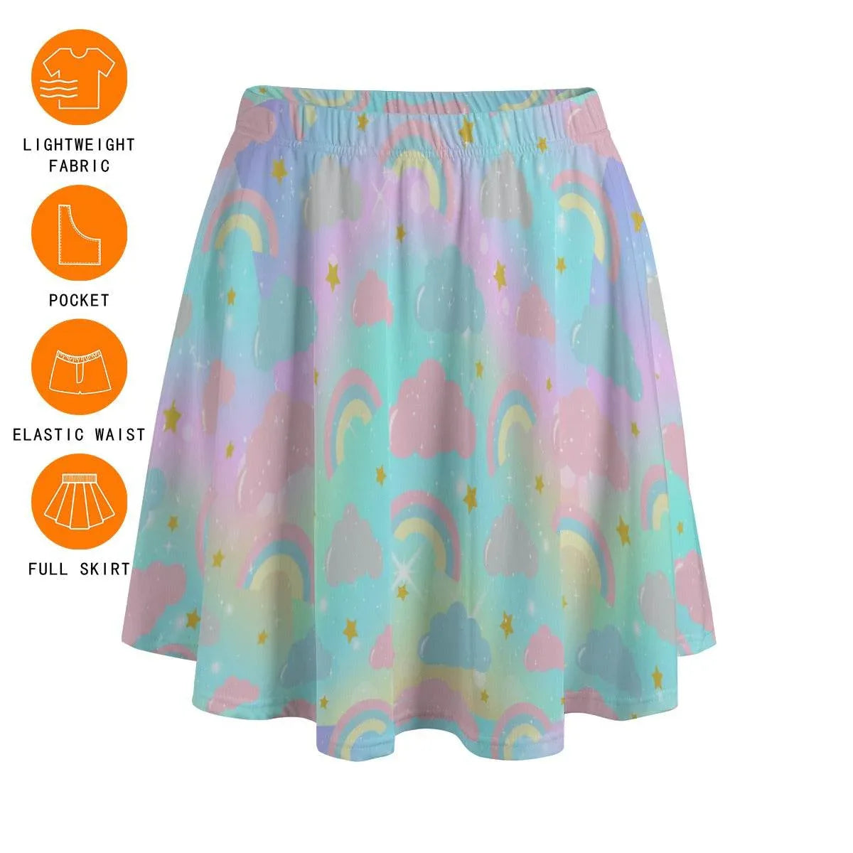 Sugar Sky Play Skirt - Puppy's Aesthetics