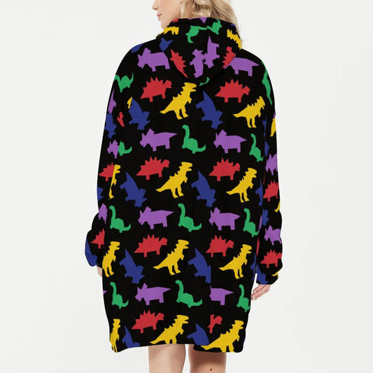 Colorful Dinos Sleepy Cocoon - Puppy's Aesthetics