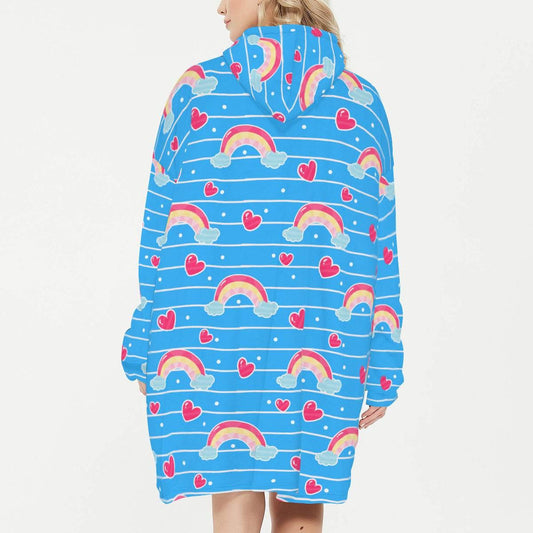 Rainbow Whimsy Sleepy Cocoon - Puppy's Aesthetics