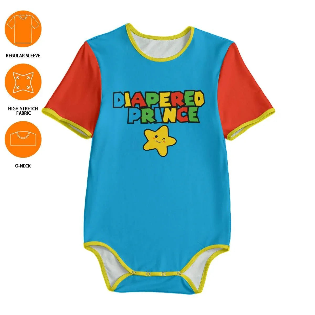 Diapered Prince Adult Unisex CuddleSuit - Puppy's Aesthetics