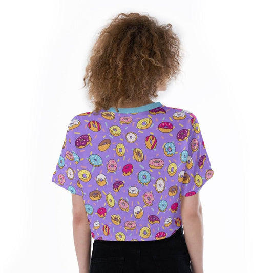 Frosted Dream Crop Top - Puppy's Aesthetics