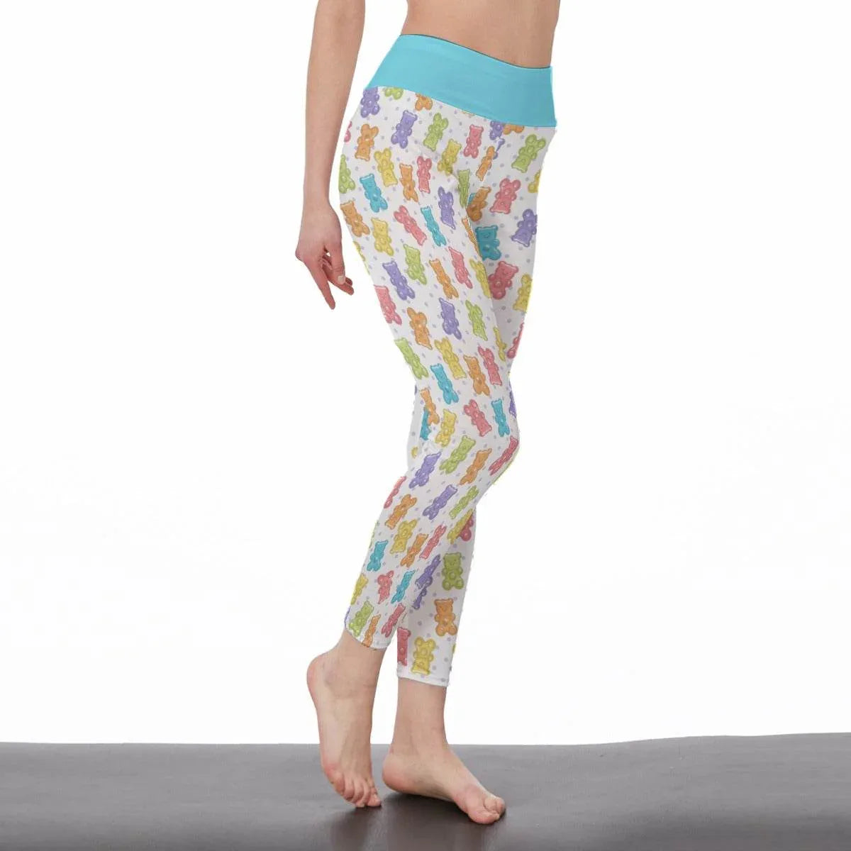 Gummy Bears High Waisted Leggings - Puppy's Aesthetics