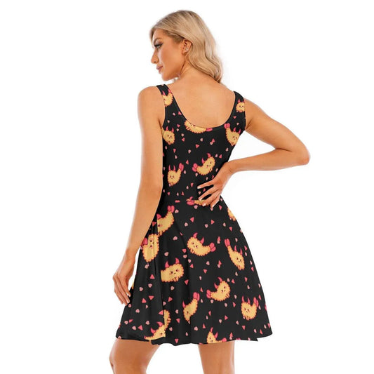 Shrimpy Mischief Skater Dress - Puppy's Aesthetics