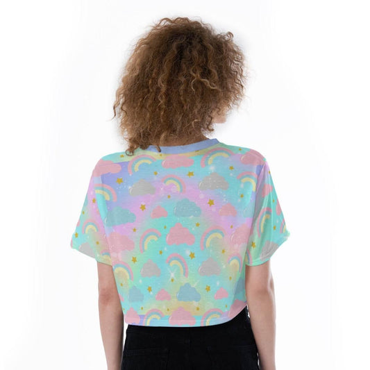 Sugar Sky Crop Top - Puppy's Aesthetics