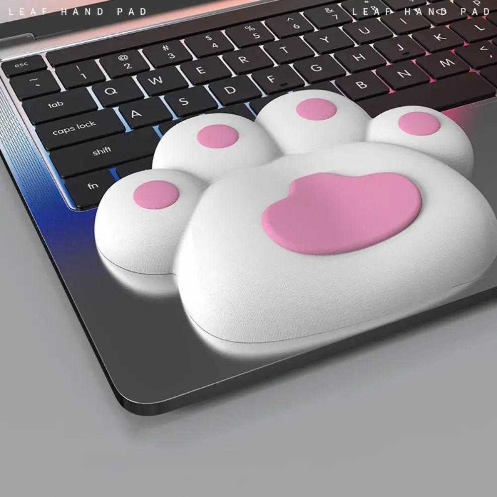 Kawaii Plush Wrist Rest Pad - Puppy's Aesthetics