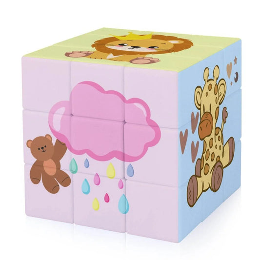 3x3 Magic Cube – Classic Brain Teaser Toy - Puppy's Aesthetics