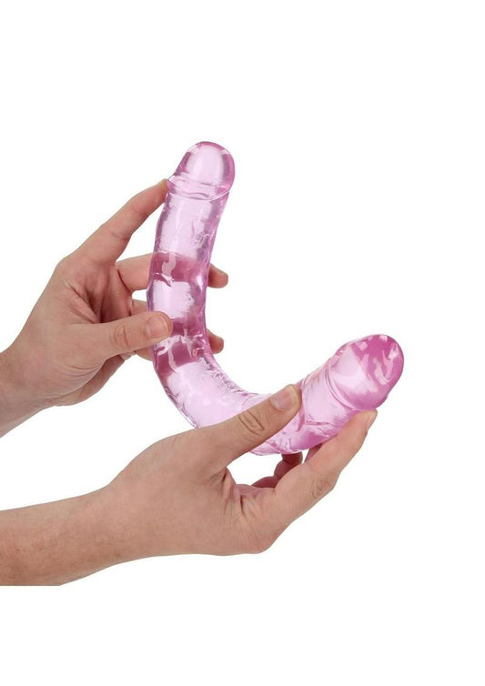 Pink Crystal Clear Double Dong