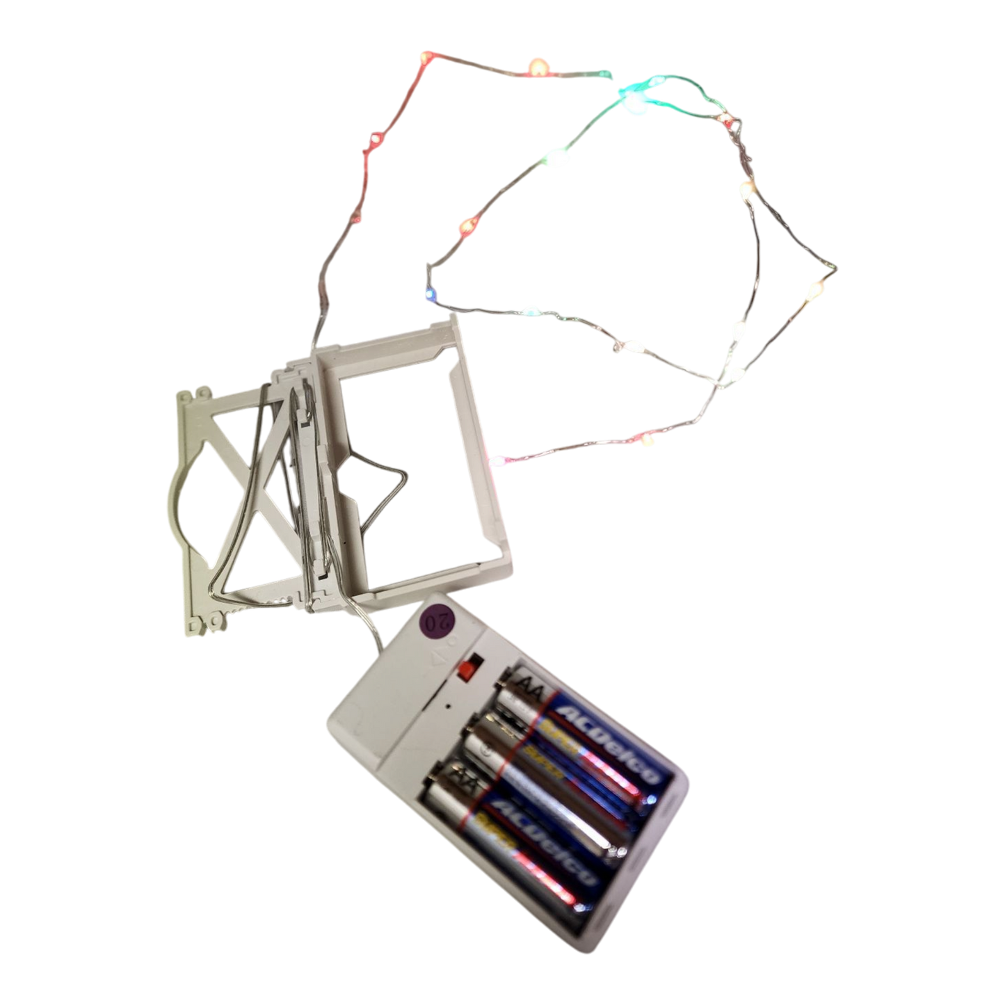 Super Bright Multi Color Flashing 20 LED Light String
