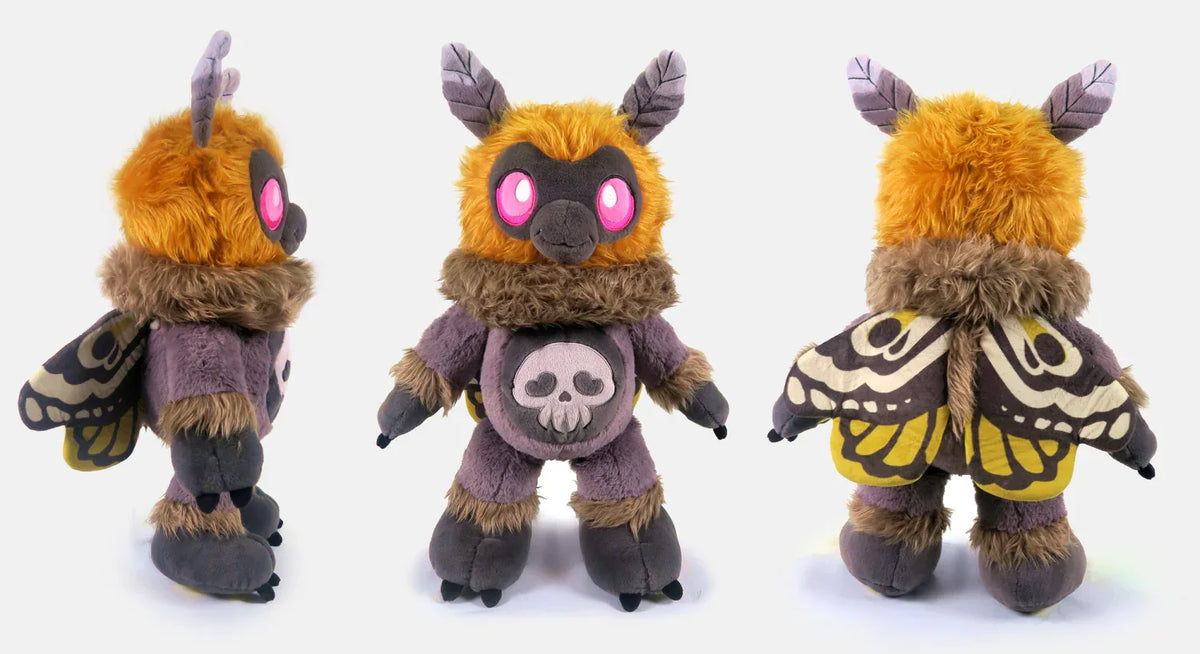 Grimshroud Mothman Plushie - Puppy's Aesthetics