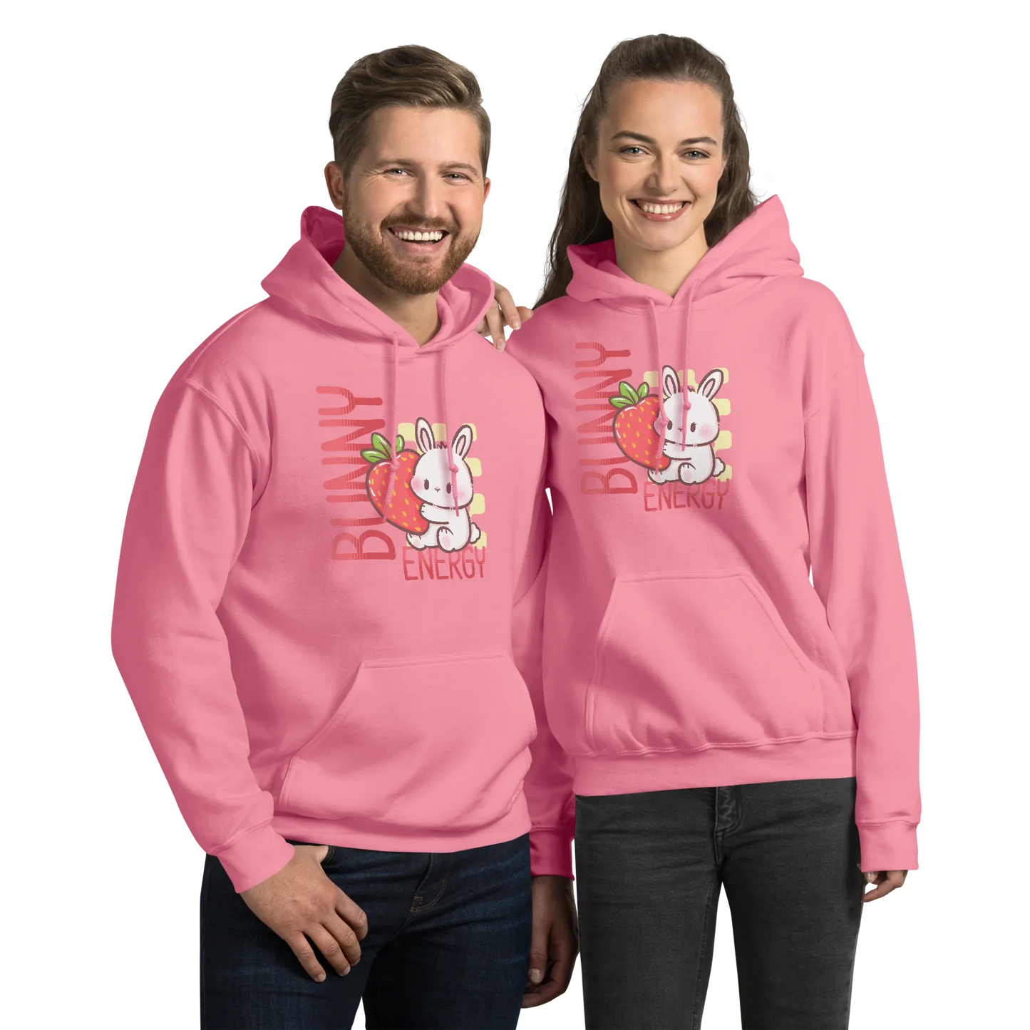 Bunny Energy Play Unisex Hoodie - Puppy's Aesthetics