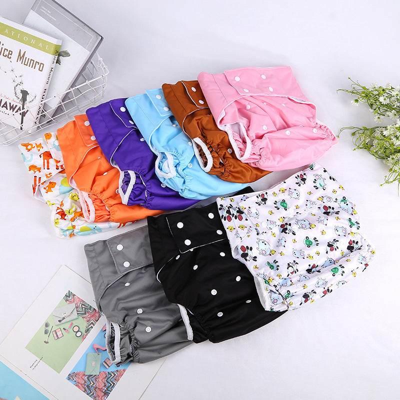 Adult Snap-Button Adjustable Diaper (Colors) - Puppy's Aesthetics