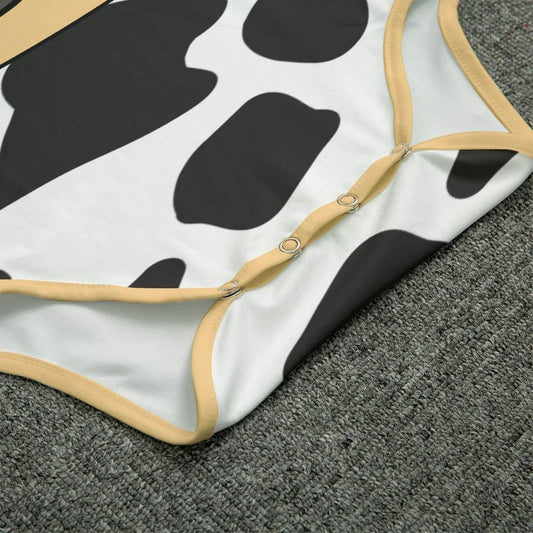 Kawaii Cow & Moon Adult Unisex CuddleSuit - Puppy's Aesthetics