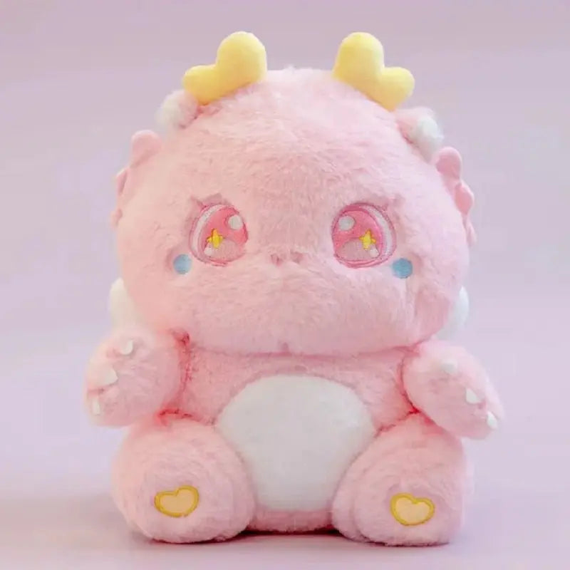 Sweet Fairy Dragon Kawaii Plushie (Colors) 30cm Pink