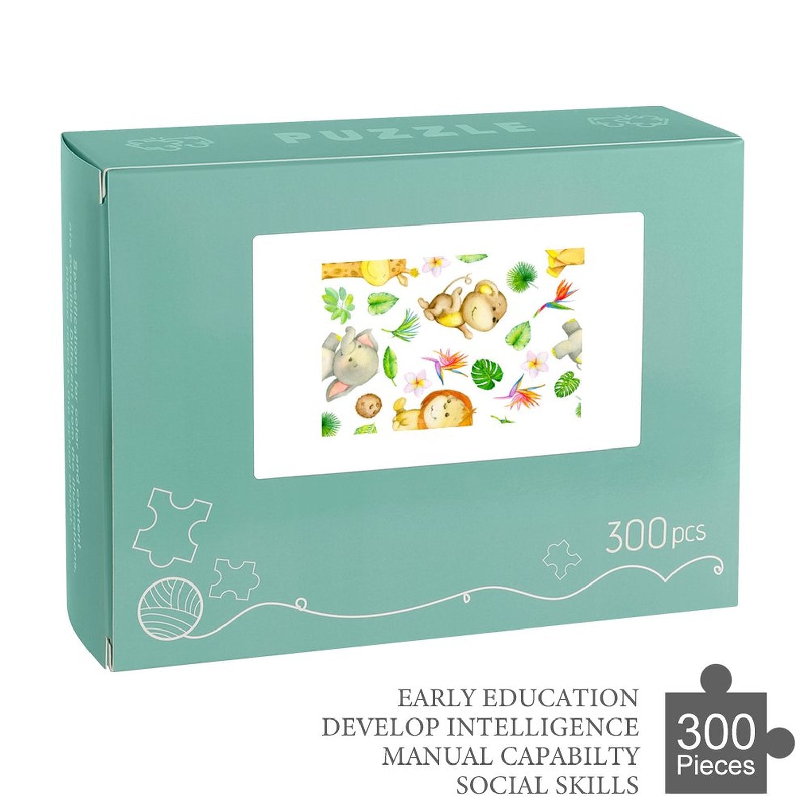 Safari Critters Wooden Puzzle